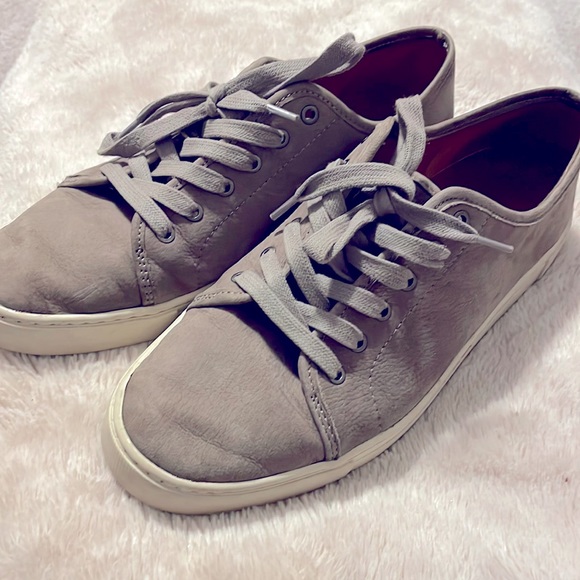 Frye Shoes - FRYE Women's Peggy Low Lace Grey Goat Nubuck 8 B US